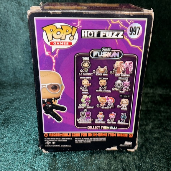 Funko Fusion Pop Games #997 Nicholas Angel Unopened - Picture 5 of 11